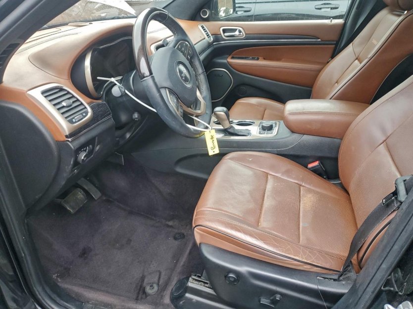 Salvage 2017 Jeep Grand Cherokee Summit