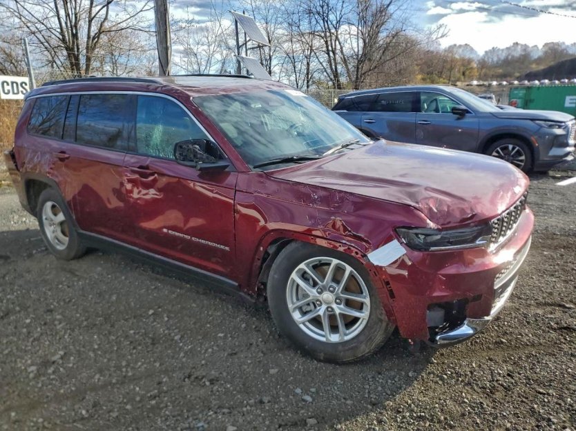 Salvage 2025 Jeep Grand Cherokee L 