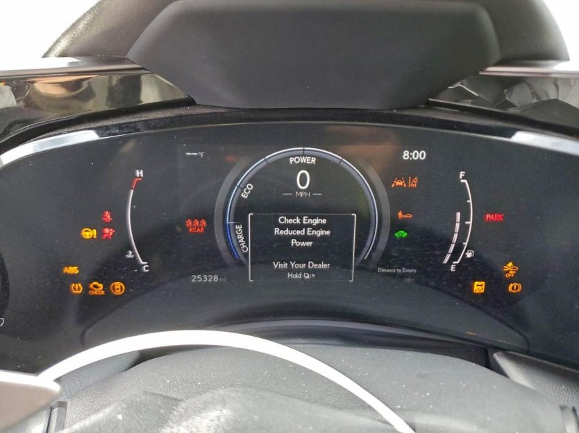 Salvage 2025 Lexus Nx 350h 