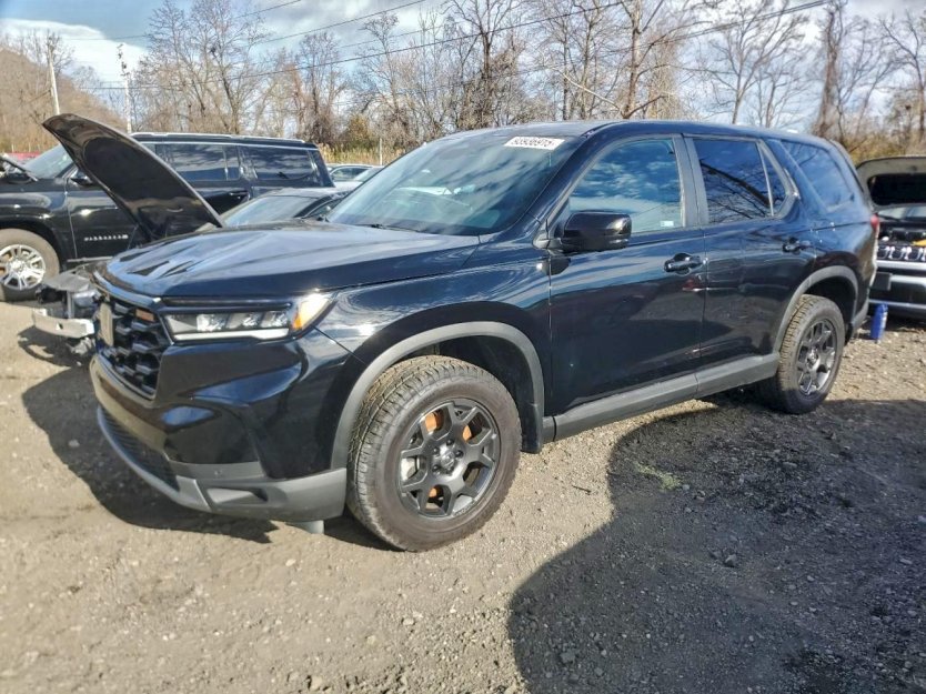 Salvage 2025 Honda Pilot Trailsport