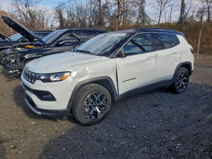 Salvage 2025 Jeep Compass Limited