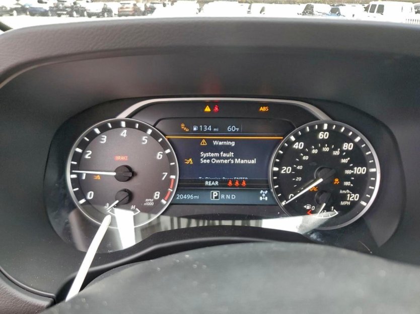 Salvage 2025 Nissan Frontier Sv 