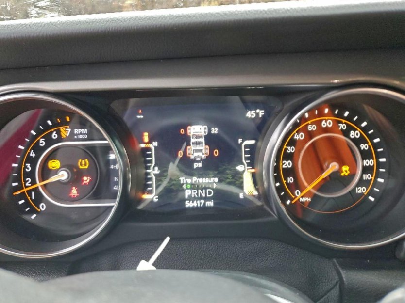 Salvage 2021 Jeep Wrangler Unlimited Sahara