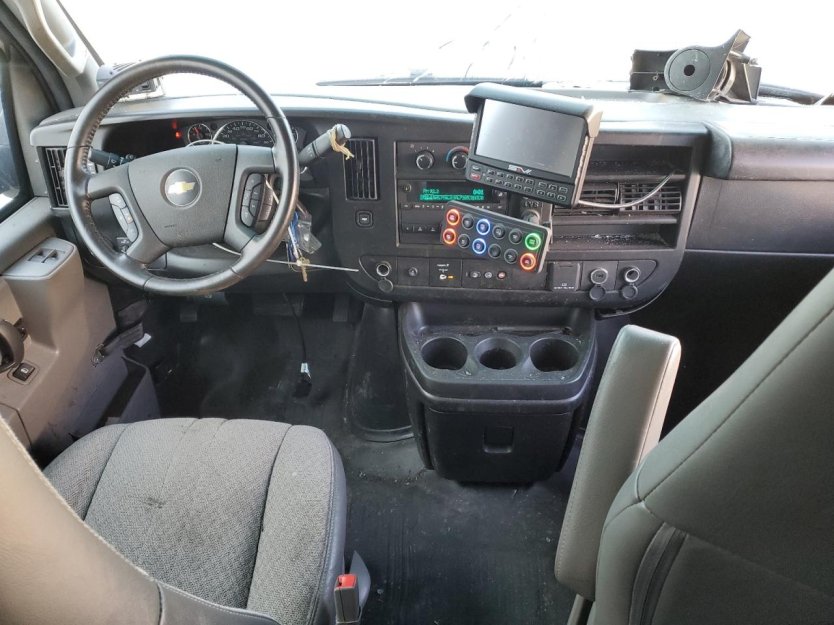 Salvage 2022 Chevrolet Express Titan Armored Van