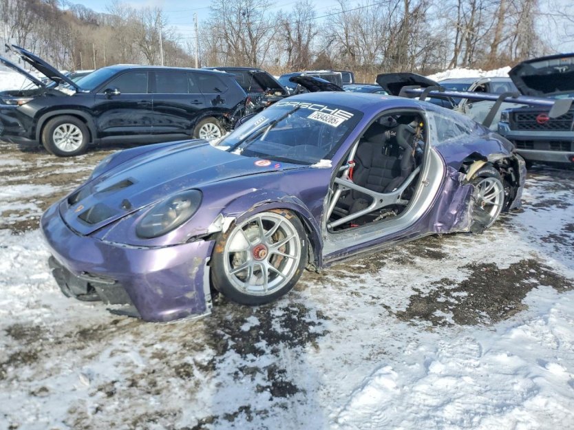 Salvage 2024 Porsche 911 Gt3 Supercup