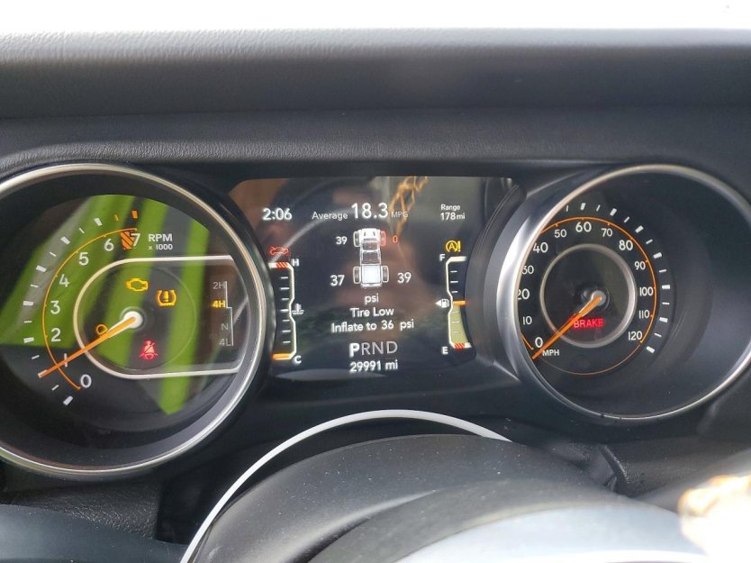 Salvage 2023 Jeep Gladiator Overland