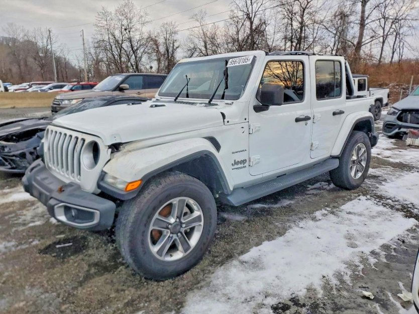 Salvage 2021 Jeep Wrangler Unlimited Sahara