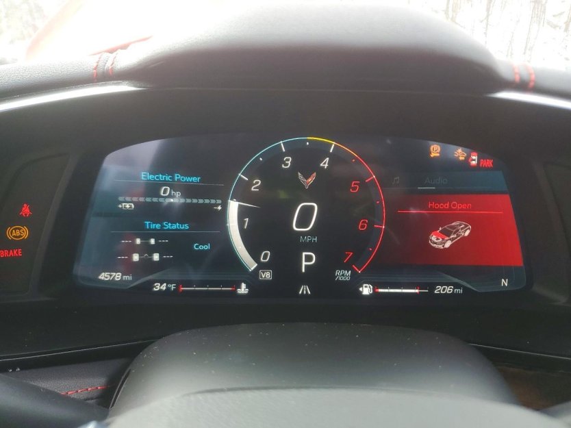 Salvage 2024 Chevrolet Corvette E-ray 2lz