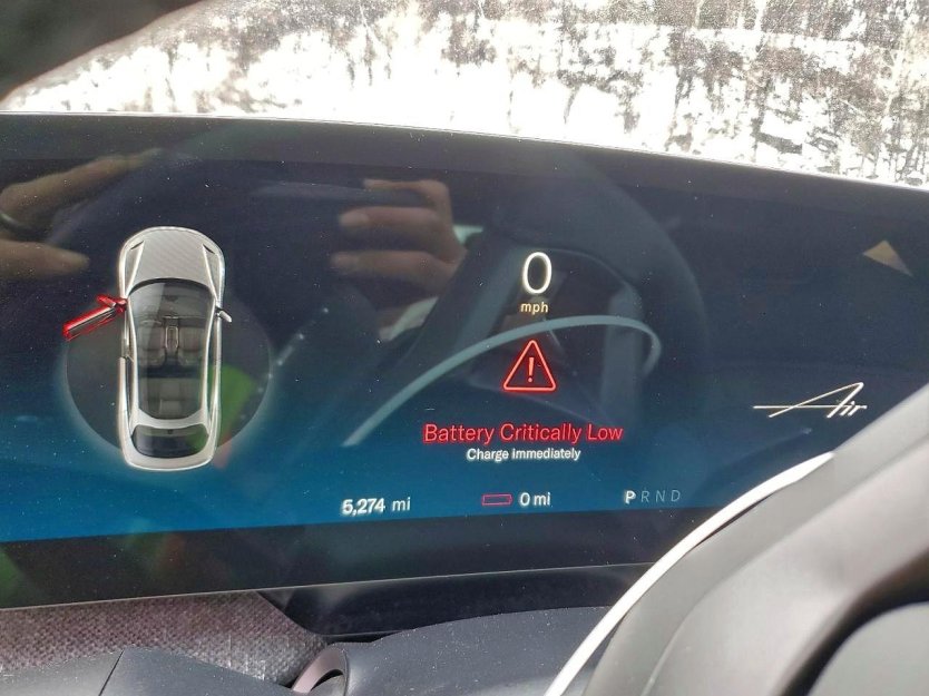 Salvage 2025 Lucid Motors Air 