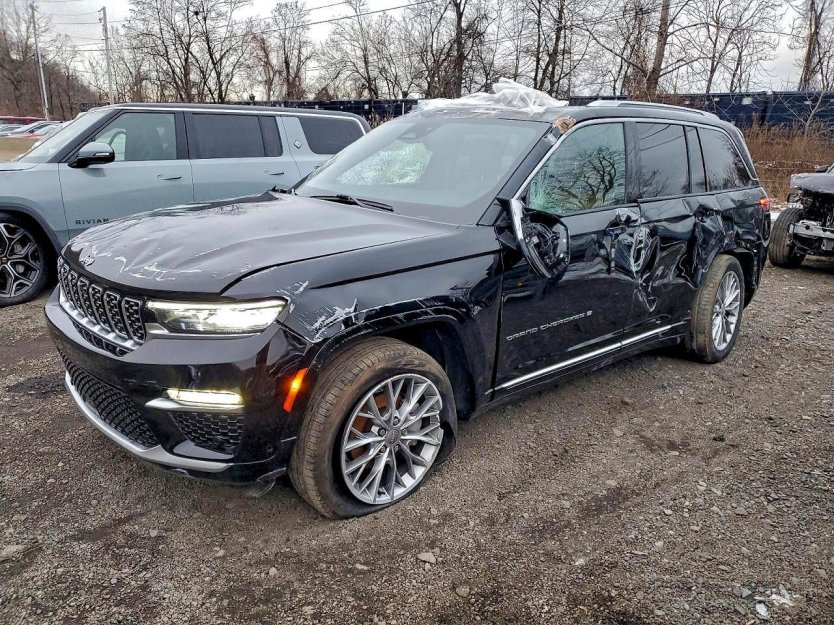 Salvage 2022 Jeep Grand Cherokee Summit