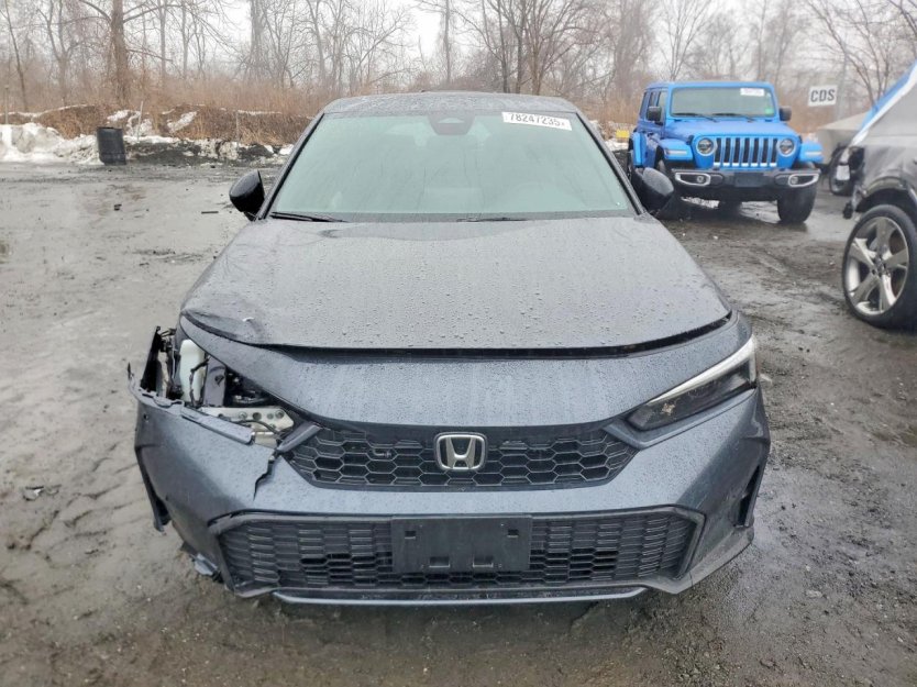 Salvage 2025 Honda Civic Sport