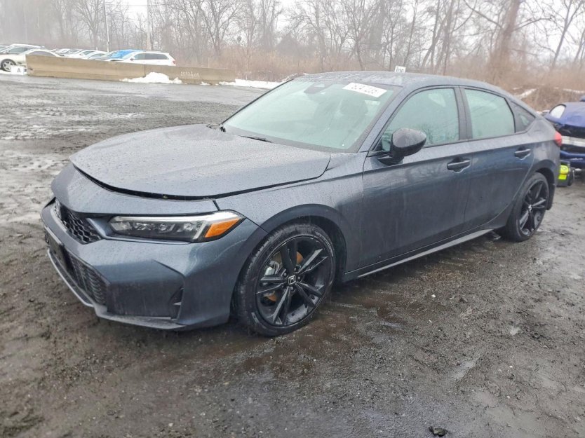 Salvage 2025 Honda Civic Sport