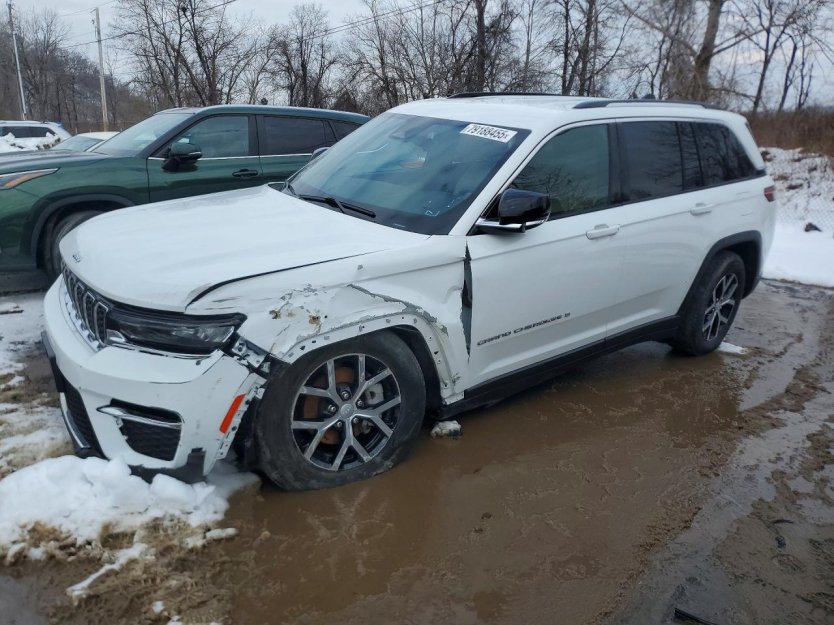 Salvage 2023 Jeep Grand Cherokee Limited