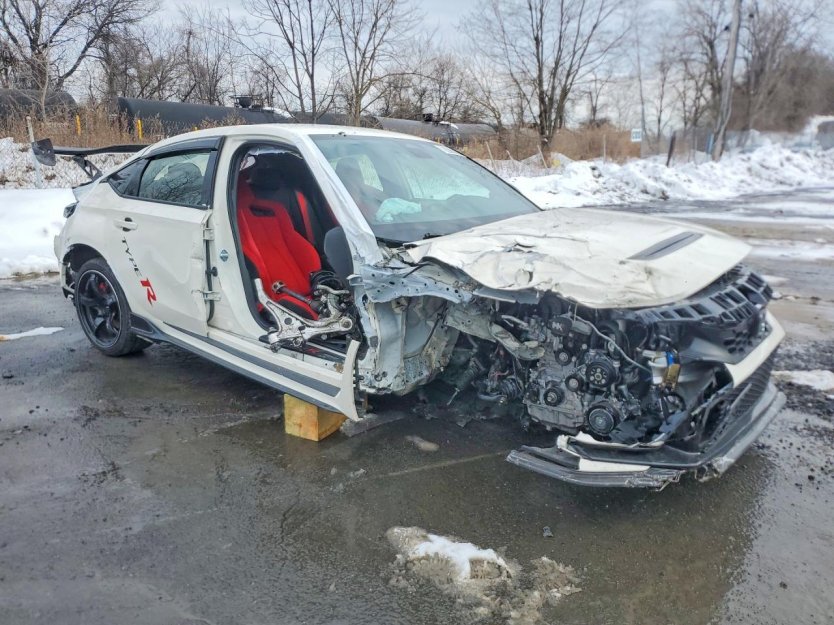 Salvage 2025 Honda Civic TYPE-R