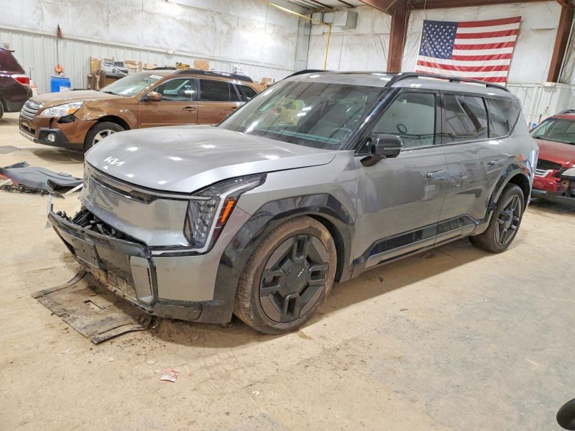 Salvage 2024 Kia Ev9 Gt-line