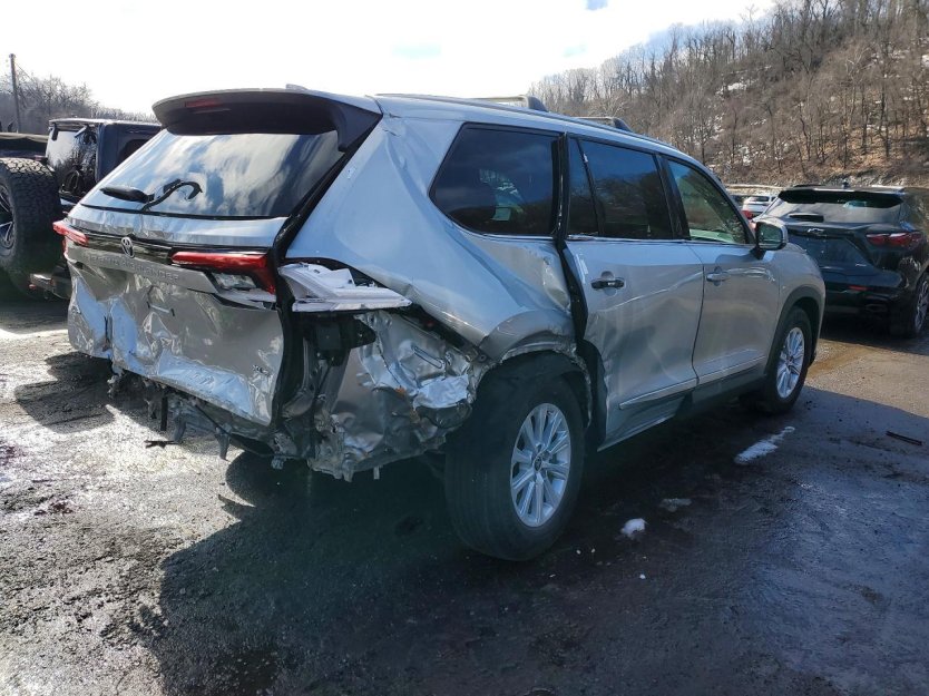 Salvage 2024 Toyota Grand Highlander Xle