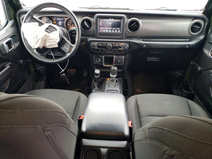 Salvage 2022 Jeep Wrangler Unlimited Sport