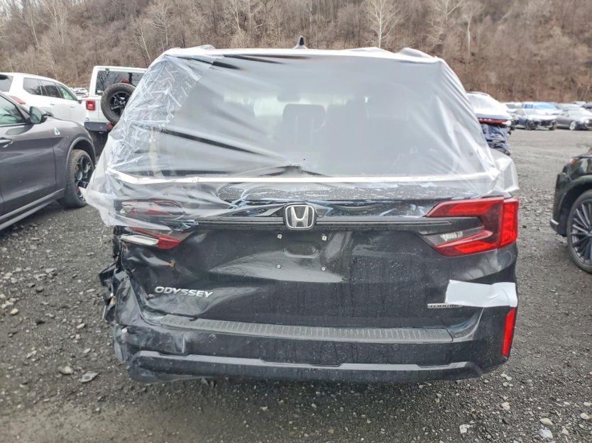 Salvage 2025 Honda Odyssey Touring