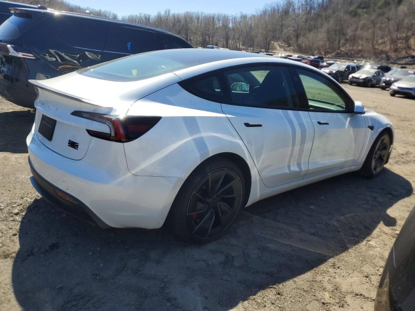 Salvage 2025 Tesla Model Performance