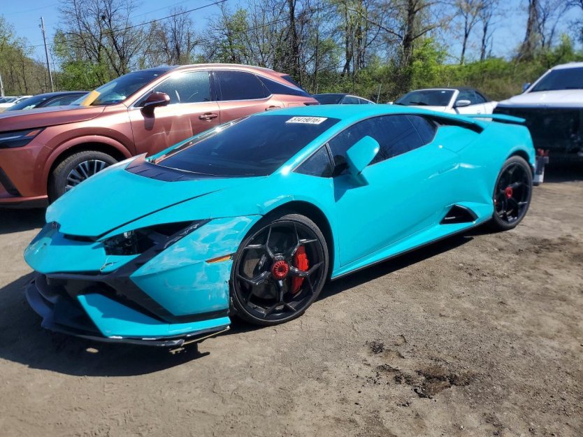 Salvage 2024 Lamborghini Huracan Tecnica