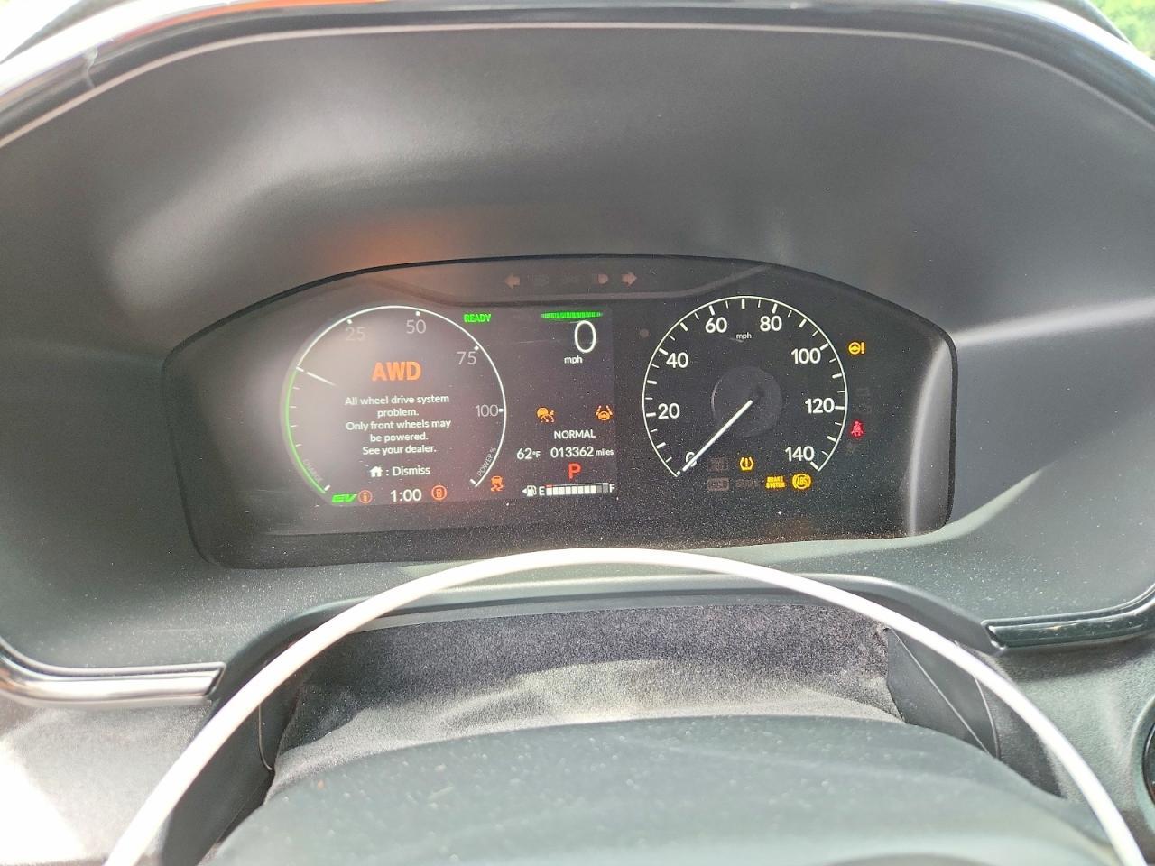 Salvage 2025 Honda Cr-v Sport-l