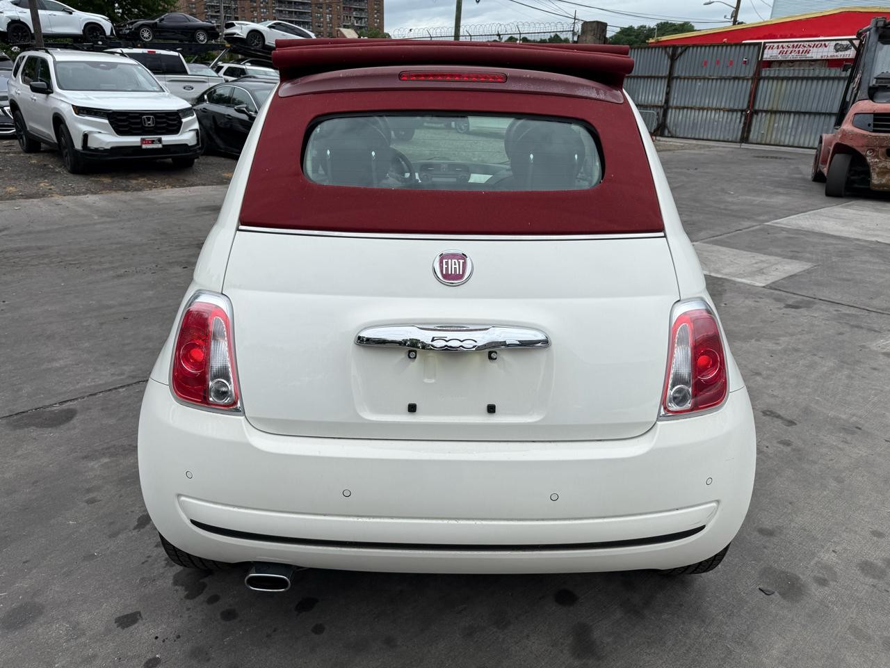 Salvage 2012 Fiat 500 C Pop