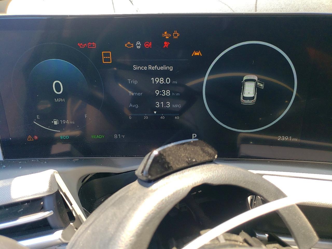 Salvage 2025 Hyundai Tucson Hybrid Limited