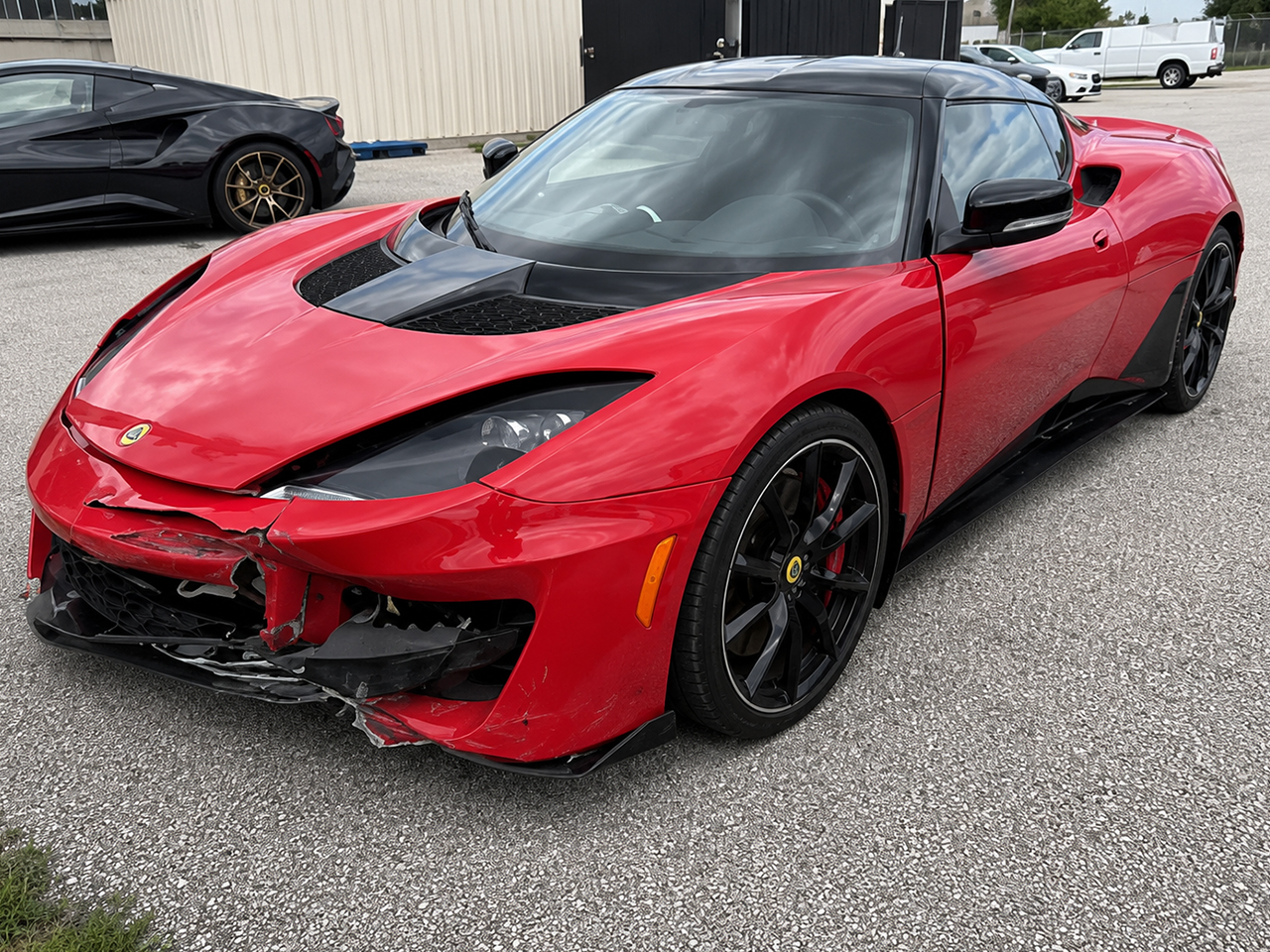 Salvage 2017 Lotus Evora 400