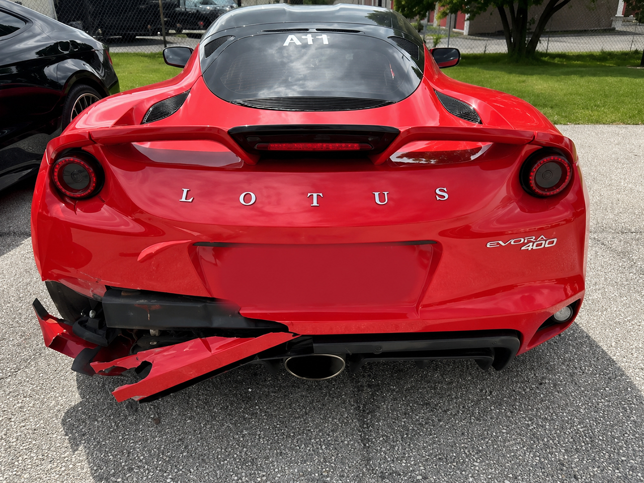 Salvage 2017 Lotus Evora 400