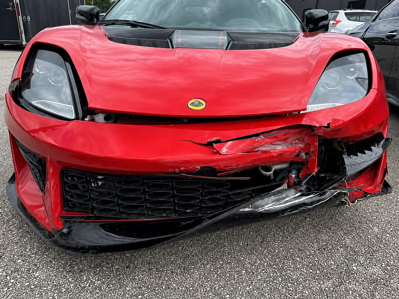 Salvage 2017 Lotus Evora 400