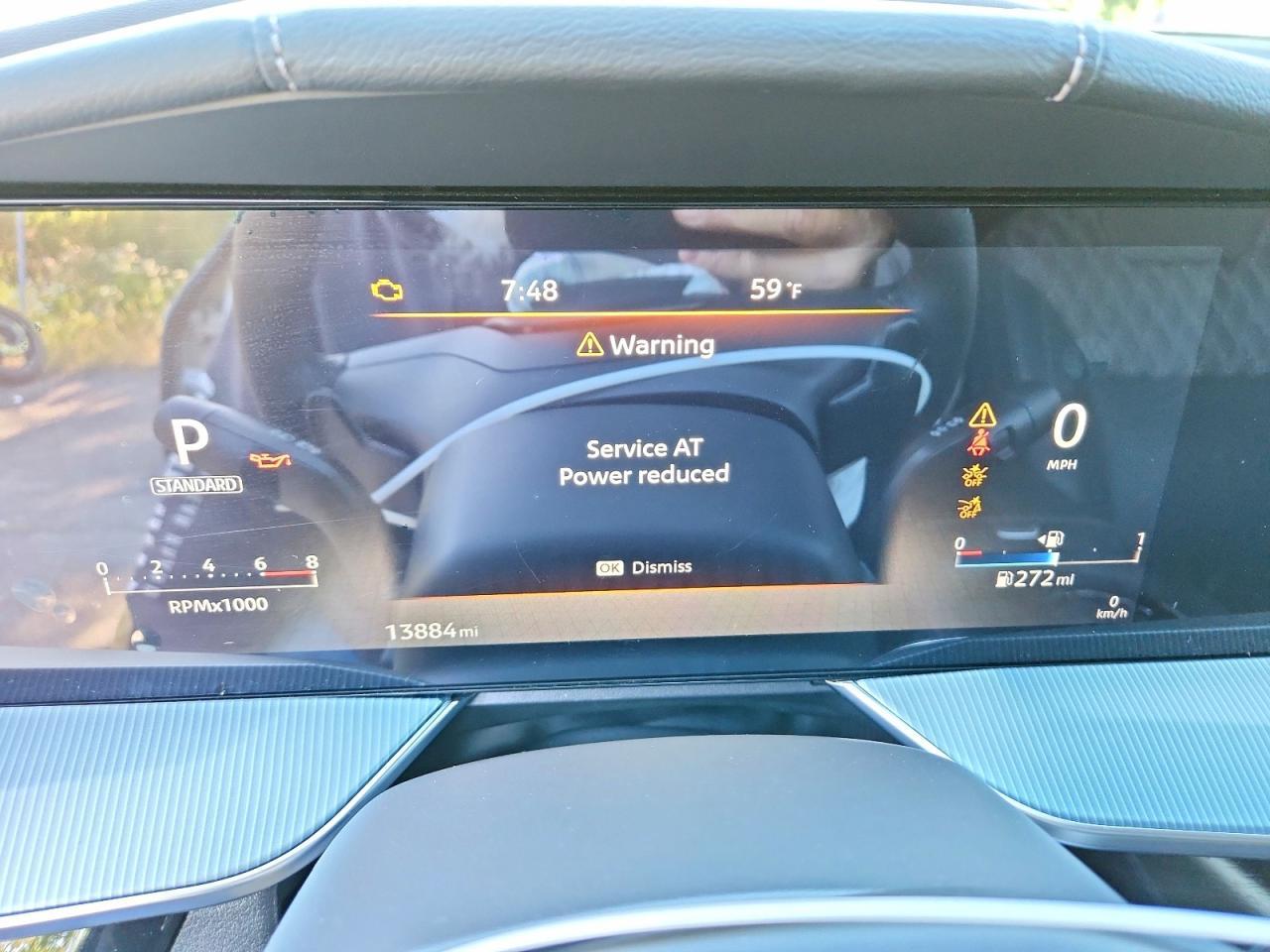 Salvage 2025 Nissan Murano Platinum