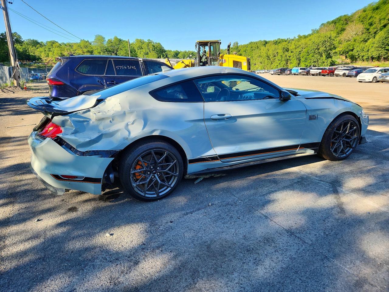 Salvage 2021 Ford Mustang Mach I