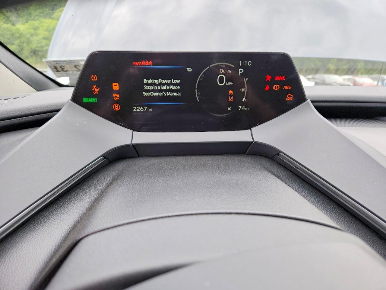 Salvage 2026 Toyota Prius Xle