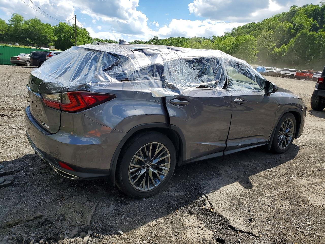 Salvage 2020 Lexus Rx 350 F Sport