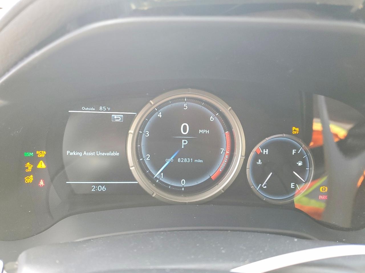Salvage 2020 Lexus Rx 350 F Sport