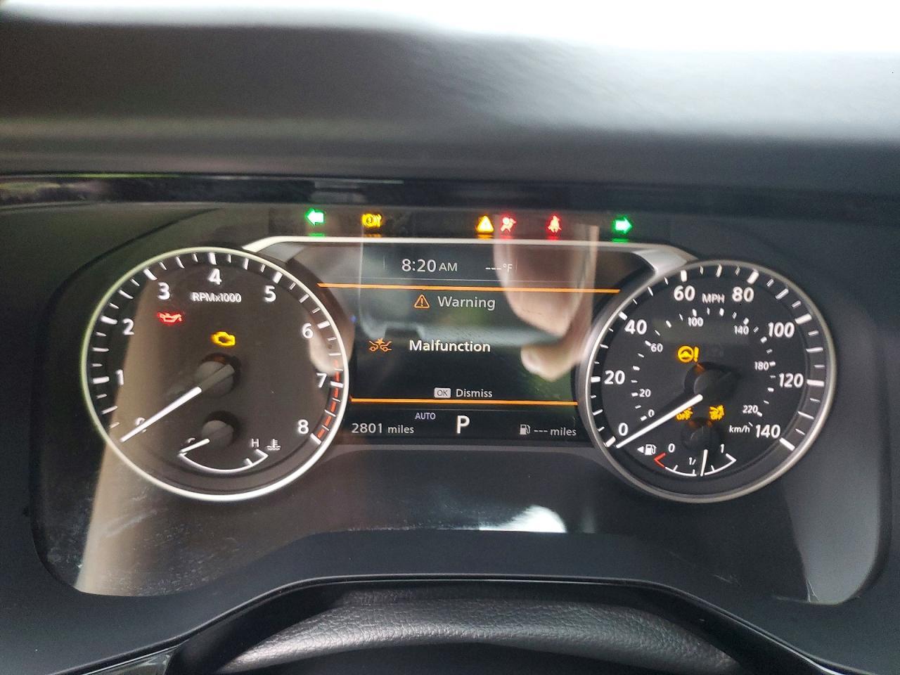 Salvage 2025 Nissan Pathfinder Rock Creek