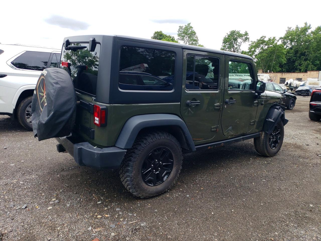 Salvage 2016 Jeep Wrangler Unlimited Sport