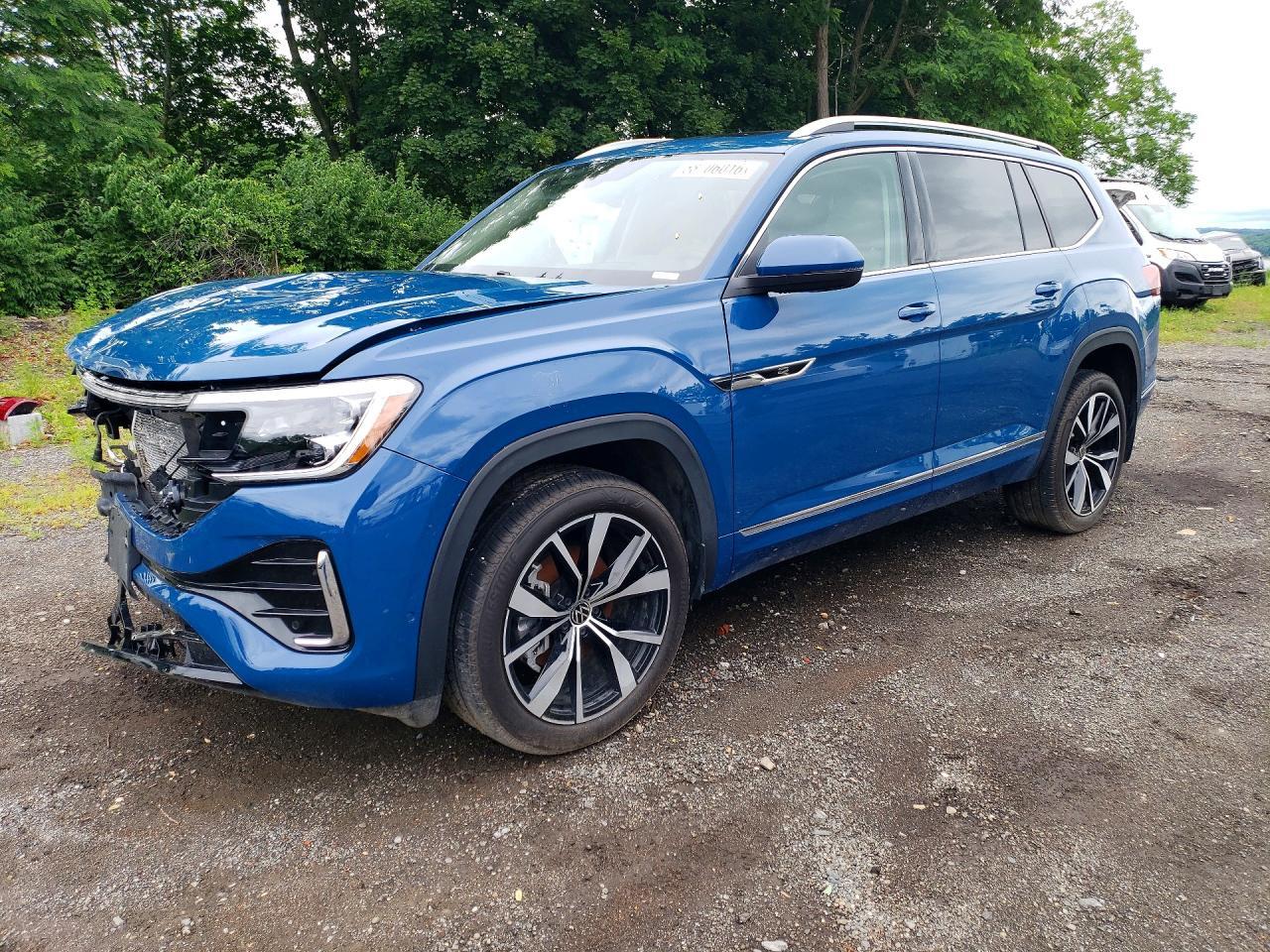 Salvage 2025 Volkswagen Atlas Sel Premium R-line