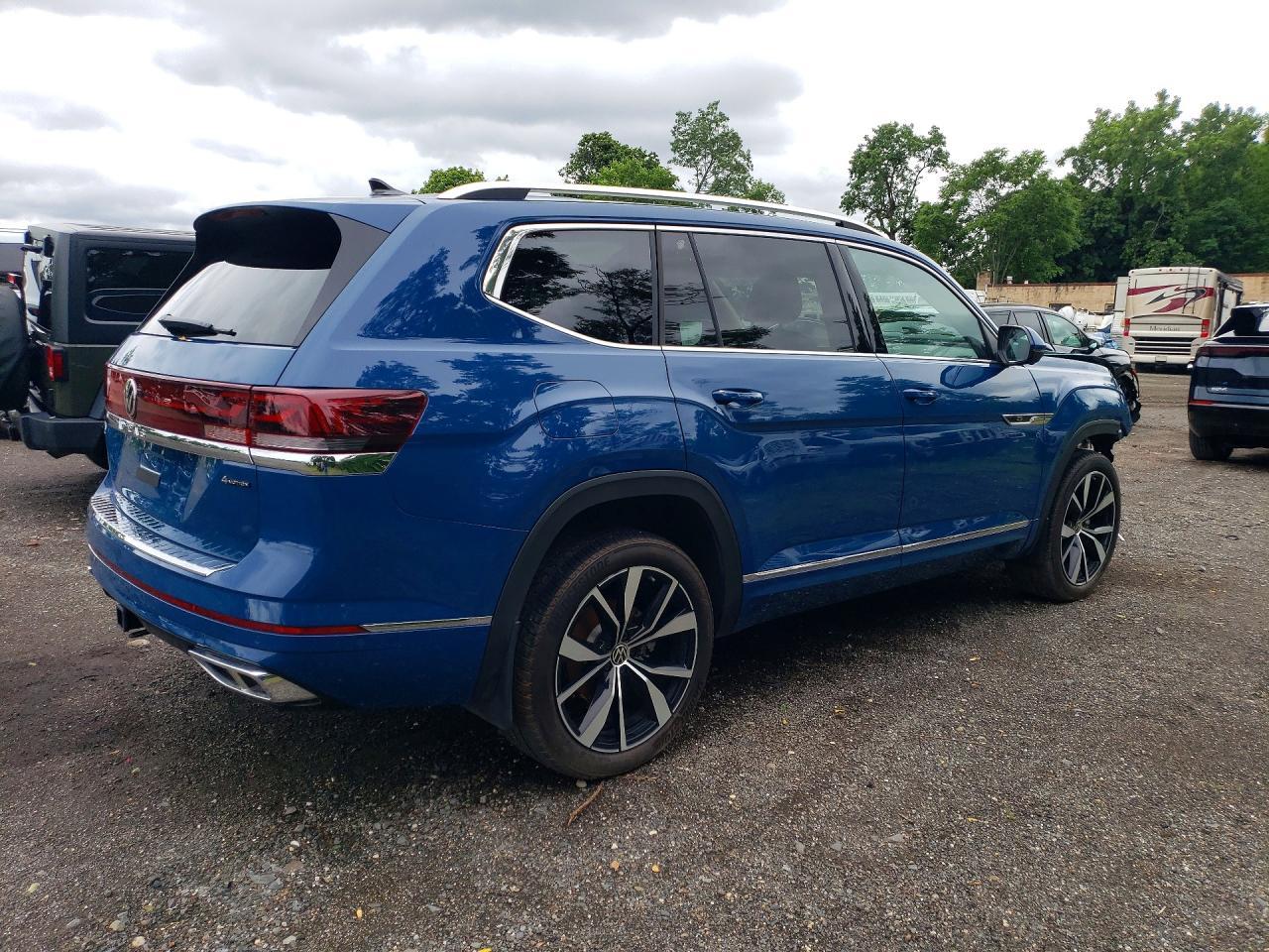 Salvage 2025 Volkswagen Atlas Sel Premium R-line