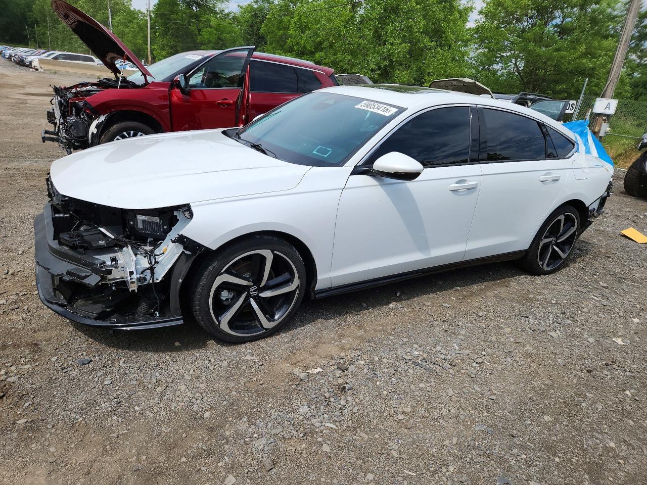 Salvage 2025 Honda Accord Touring Hybrid