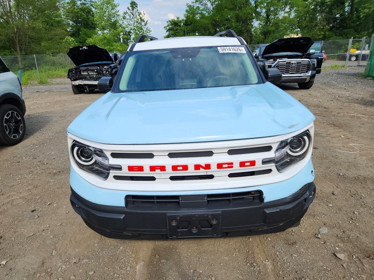 Salvage 2024 Ford Bronco Sport Heritage