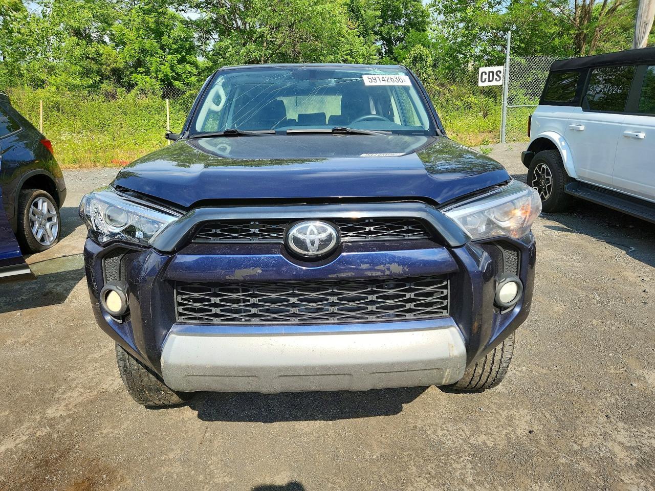 Salvage 2019 Toyota 4runner Trd Off-road