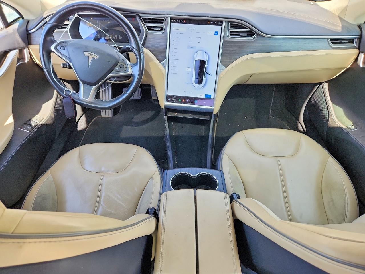 Salvage 2014 Tesla Model S 