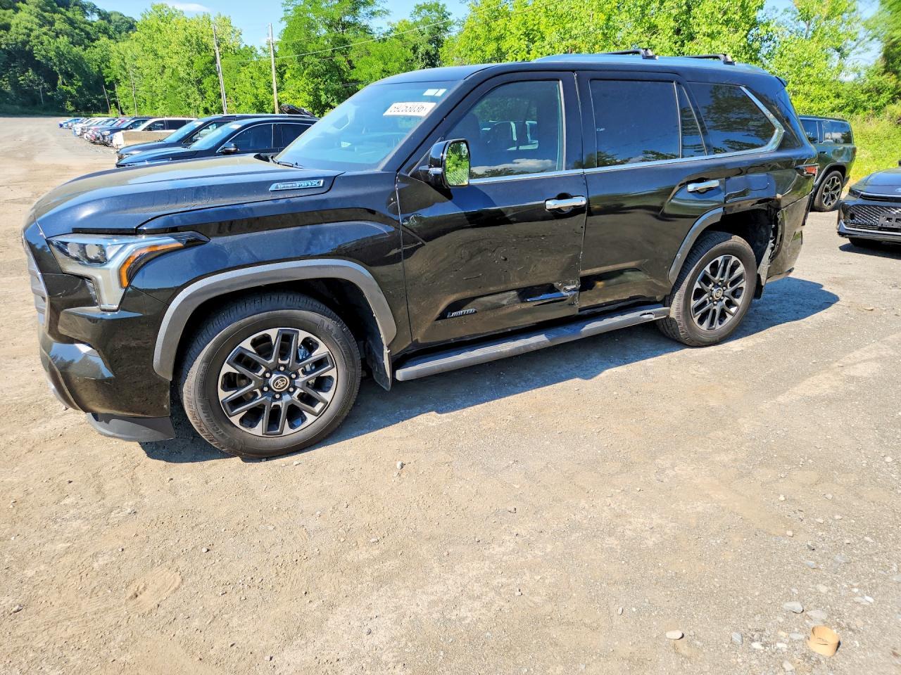 Salvage 2024 Toyota Sequoia 4wd Hybrid 4d Limited