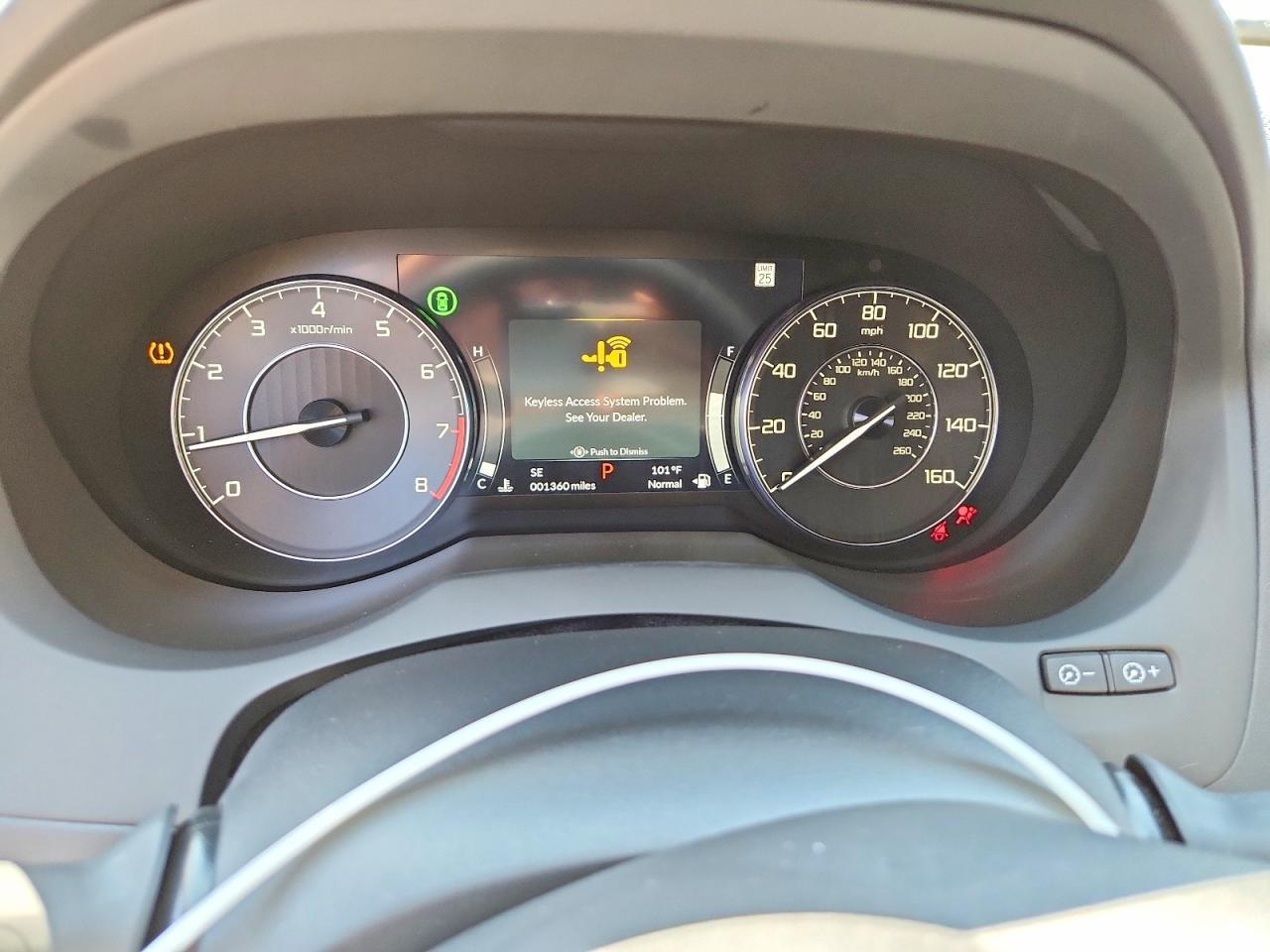 Salvage 2026 Acura Rdx Technology