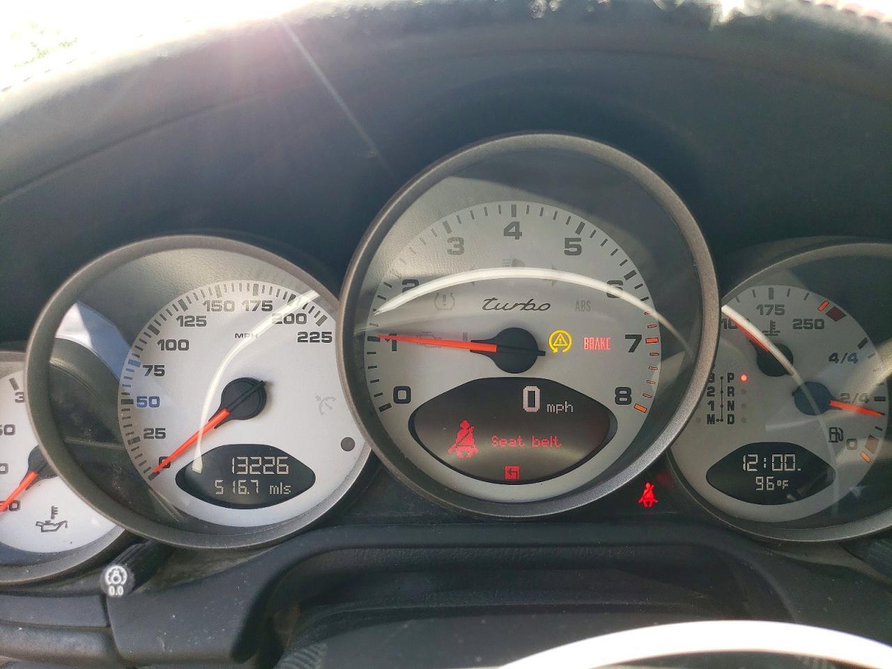 Salvage 2008 Porsche 911 Turbo
