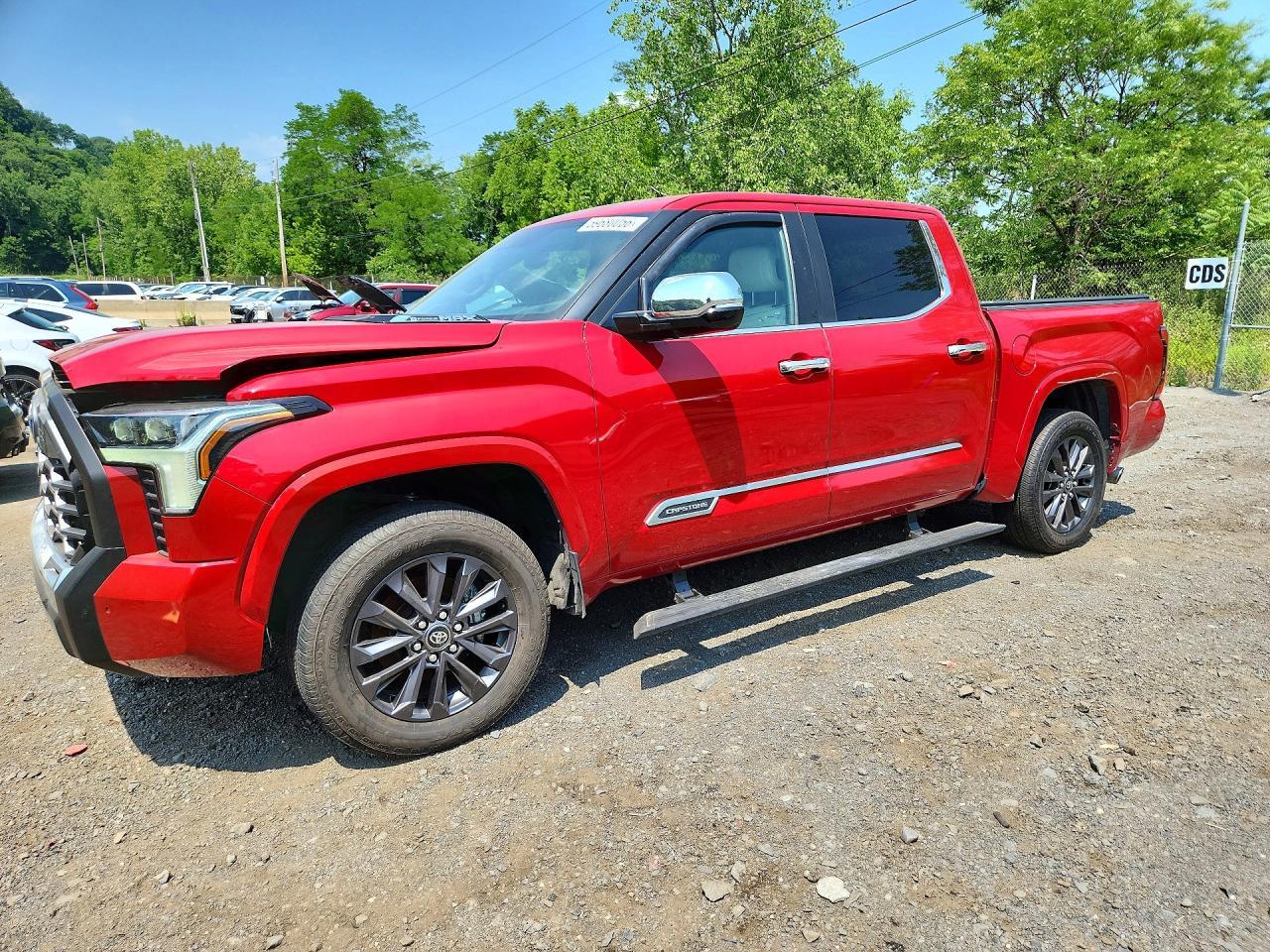 Salvage 2024 Toyota Tundra Capstone