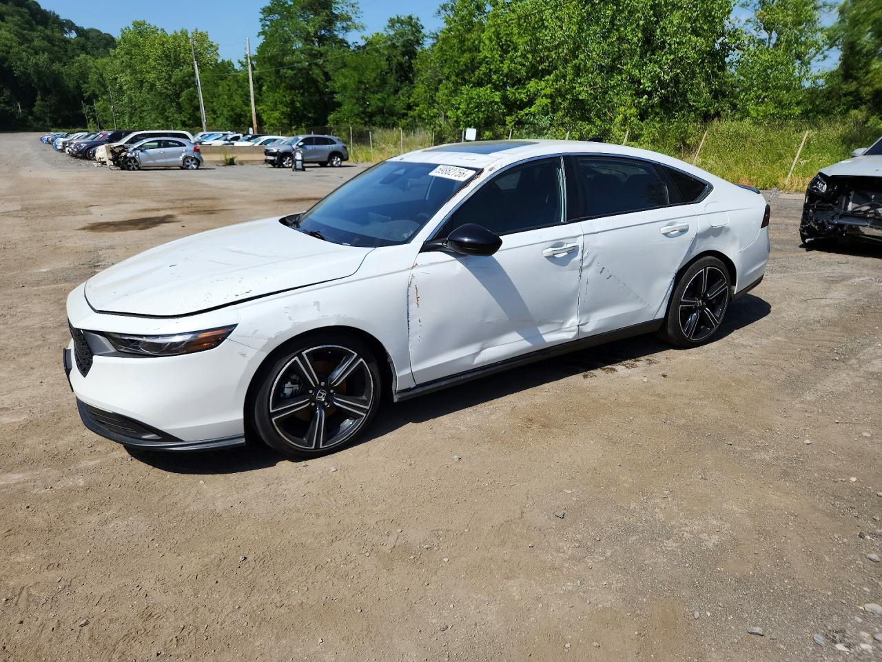 Salvage 2024 Honda Accord Hybrid Sport