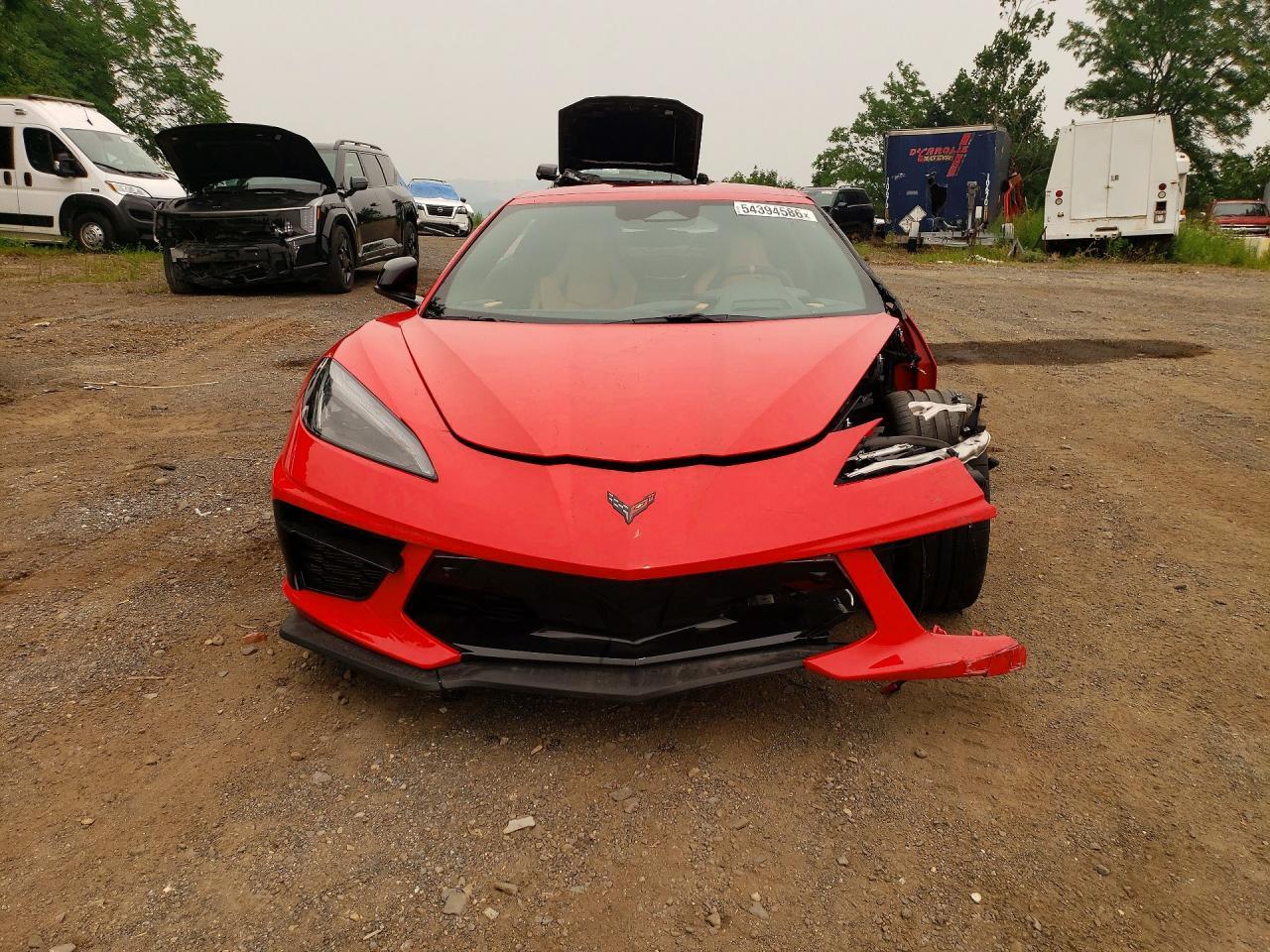 Salvage 2025 Chevrolet Corvette Stingray 2lt