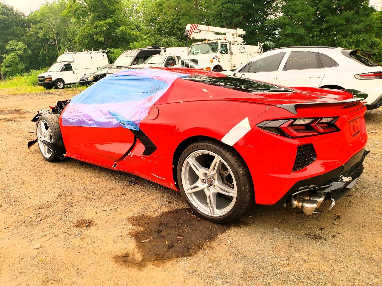 Salvage 2025 Chevrolet Corvette Stingray 2lt
